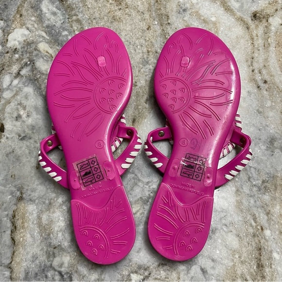 JACK ROGERS Georgica Jelly Flip Flop Women’s 8 - Picture 8 of 10